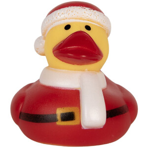 Pato decorativo de baño Clayre & Eef 66343 Rojo y Amarillo 6x6x6 cm