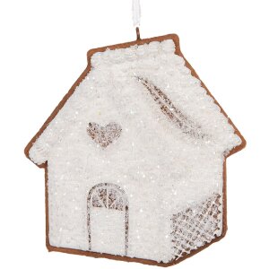 Adorno de Casa Clayre & Eef 6PR5327 9x1x10 cm Blanco...