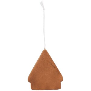 Clayre & Eef 6PR5328 Adorno Casa 9x1x10 cm Blanco Marrón