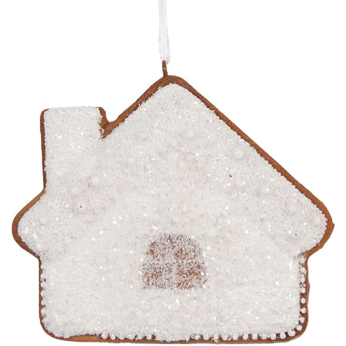 Adorno Decorativo Casa Clayre & Eef 6PR5329 9x1x8 cm Blanco