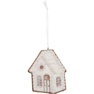 Clayre & Eef 6PR5332 Adorno Colgante Casa 9x1x10 cm...