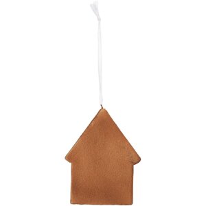 Adorno Decorativo Casa Clayre & Eef 6PR5333 8x1x10 cm Blanco y Marrón