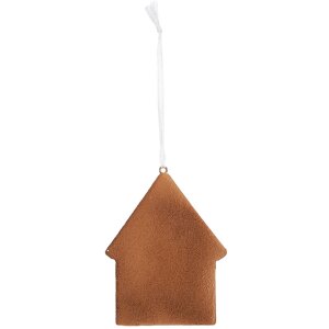 Clayre & Eef 6PR5337 Adorno Colgante Casa 8x1x10 cm Azul Blanco