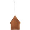 Clayre & Eef 6PR5337 Adorno Colgante Casa 8x1x10 cm Azul Blanco