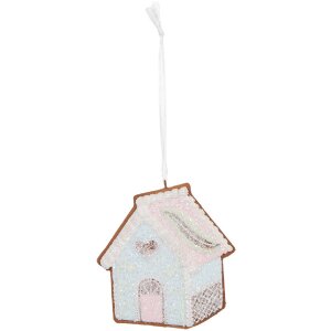 Clayre & Eef 6PR5338 Adorno Casa 9x1x10 cm Azul Blanco