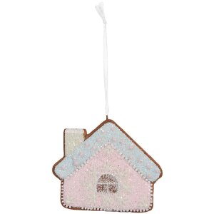 Adorno Decorativo Casa Clayre & Eef 6PR5340 Rosa y...