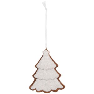 Adorno de Navidad Clayre & Eef 6PR5346 9x1x10 cm...