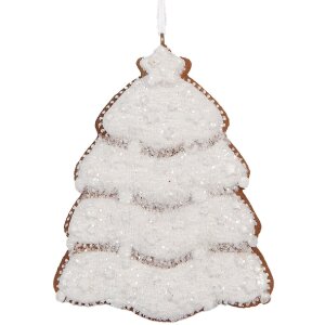 Clayre & Eef 6PR5350 Adorno Navideño 8x1x10 cm...