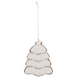 Clayre & Eef 6PR5350 Adorno Navideño 8x1x10 cm...