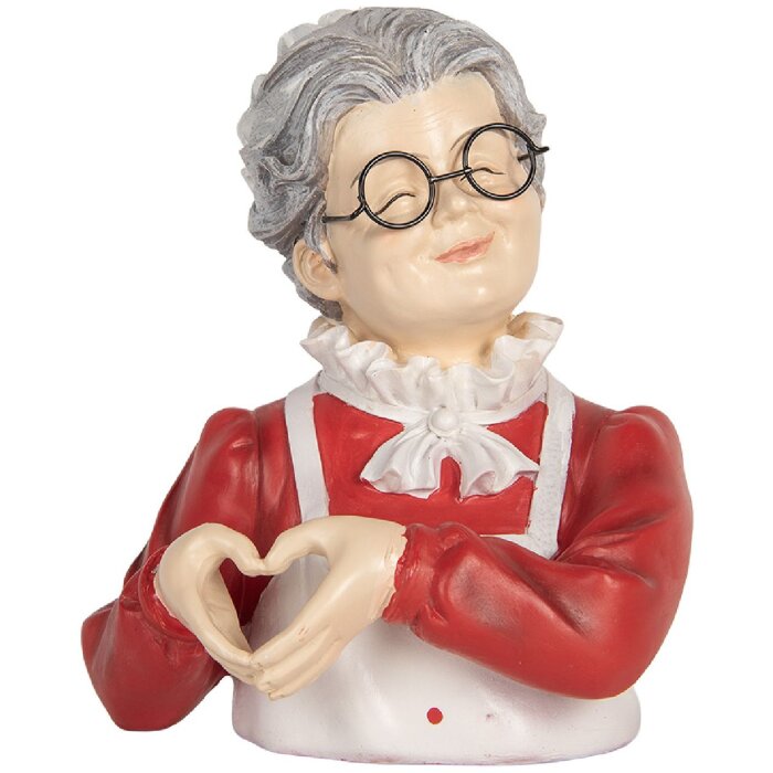 Decoración Señora Claus Clayre & Eef 6PR5761 19x18x23 cm
