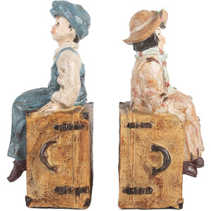 Soportalibros Clayre & Eef 6PR5556 (2) 19x10x22 cm...