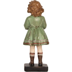 Decoración Niño Clayre & Eef 6PR5557 9x8x21 cm Verde-Beige