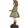 Decoración Niño Clayre & Eef 6PR5557 9x8x21 cm Verde-Beige