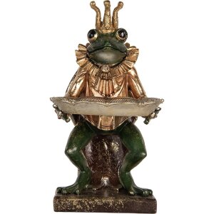 Decoración Rana Clayre & Eef 6PR5565 16x15x28 cm Verde