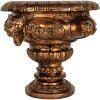 Maceta decorativa Clayre & Eef 6PR5582 26x22x21 cm Dorado
