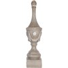 Adorno Decorativo Ornament Clayre & Eef 6PR5584 Gris Ø 11 x 43 cm