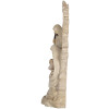 Grupo Navideño Clayre & Eef 6PR5923 15x7x24 cm Beige/Blanco