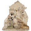 Grupo Navideño Clayre & Eef 6PR5924 24x8x27 cm Beige y Blanco