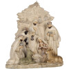 Grupo Navideño Clayre & Eef 6PR5924 24x8x27 cm Beige y Blanco