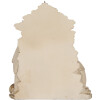 Grupo Navideño Clayre & Eef 6PR5924 24x8x27 cm Beige y Blanco