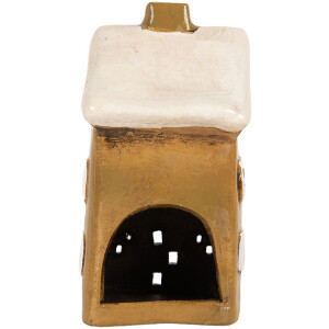 Clayre & Eef 6CE2183 Decoración Casa 8x7x15 cm Marrón Beige