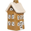 Clayre & Eef 6CE2183 Decoración Casa 8x7x15 cm Marrón Beige