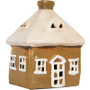 Decoración Casa Clayre & Eef 6CE2184 12x9x14 cm Marrón-Beige