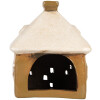 Decoración Casa Clayre & Eef 6CE2184 12x9x14 cm Marrón-Beige