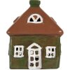 Clayre & Eef 6CE2185 Decoración Casa 12x9x14 cm Verde-Marrón
