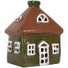 Clayre & Eef 6CE2185 Decoración Casa 12x9x14 cm Verde-Marrón