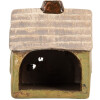 Clayre & Eef 6CE2186 Decoración Casa 8x7x10 cm Verde Beige