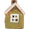 Clayre & Eef 6CE2186 Decoración Casa 8x7x10 cm Verde Beige