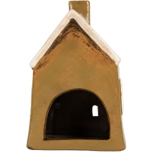 Clayre & Eef 6CE2187 Decoración Casa 12x8x18 cm Marrón Beige