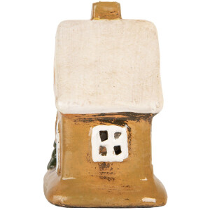 Clayre & Eef 6CE2189 Decoración Casa 9x7x11 cm Marrón-Beige