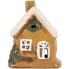 Clayre & Eef 6CE2189 Decoración Casa 9x7x11 cm Marrón-Beige