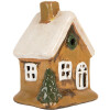 Clayre & Eef 6CE2189 Decoración Casa 9x7x11 cm Marrón-Beige