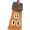 Decoración Casa Clayre & Eef 6CE2190 16x11x22 cm Gris Naranja