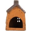 Clayre & Eef 6CE2193 Decoración Casa 9x7x13 cm Naranja Gris