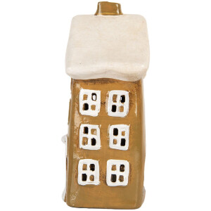 Clayre & Eef 6CE2194 Decoración Casa 12x8x19 cm Marrón-Beige