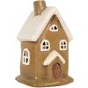 Clayre & Eef 6CE2195 Decoración Casa 10x10x16 cm Marrón-Beige