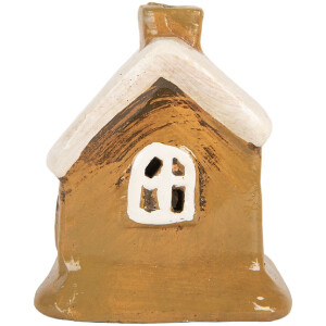 Clayre & Eef 6CE2198 Decoración Casa 9x7x9 cm Marrón-Beige