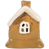 Clayre & Eef 6CE2198 Decoración Casa 9x7x9 cm Marrón-Beige