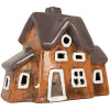 Decoración Casa Clayre & Eef 6CE2201 Naranja Gris 20x11x16 cm