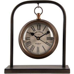 Reloj de Mesa Clayre & Eef 6KL0836 14x5x16 cm 1 pila AA