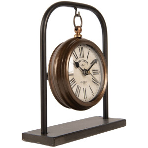 Reloj de Mesa Clayre & Eef 6KL0836 14x5x16 cm 1 pila AA