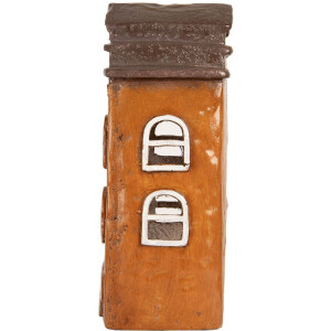 Decoración Casa Clayre & Eef 6MG0124 Naranja Gris 20x15x34 cm