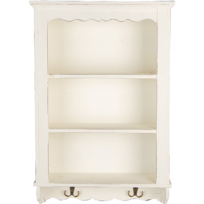 Armario de pared Clayre & Eef 5H0742 45x16x67 cm Blanco