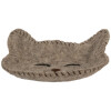 Clayre & Eef 66301 Cuenco de Fieltro Perro 15x16x4 cm