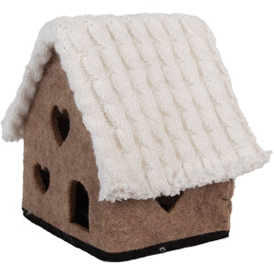 Casa de fieltro decorativa Clayre & Eef 66306...