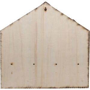 Perchero Clayre & Eef 66307 con Casitas de Fieltro 40x13x40 cm
